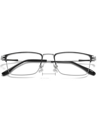 Half-rimmed glasses for men