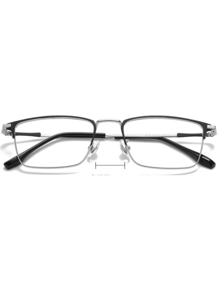 Half-rimmed glasses for men