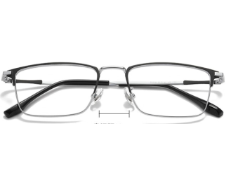 Half-rimmed glasses for men